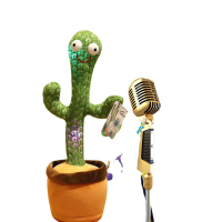 ={“”+—— Toy Cactus Talking Sand Carving Enchanting Flowers Singing Children Cross-Border Electric Toy Tiktok Same Style Dancing