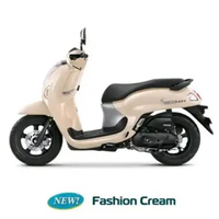 New HONDA SCOOPY FASHION sepeda motor fashion crem