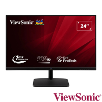 ViewSonic VA2432-MH 24型 IPS FHD 100Hz 窄邊框護眼螢幕(1ms/HDMI/零閃屏/抗藍光)