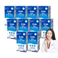 【達摩本草】92% Omega-3 rTG高濃度魚油EX 10入組(1入120顆）（共1200顆)
