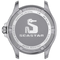 【TISSOT 天梭】SEASTAR 1000 海星 300米防水時尚腕錶 618年中慶(T1204102205100/雙色40mm)