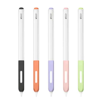 Smart Pen Case For Apple Ipad Pencil 2 Silicone Cover Sleeve Touch Pen Protective Skin Transparent Protective Sleeve