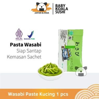 Wasabi Paste Sachet 2,5 g Halal | Sushi Wasabi 1 Pcs (Kucing)