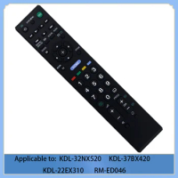 RM-ED046 Remote Control Compatible with Sony TV KDL-32NX520 KDL-37BX420 KDL-22EX310