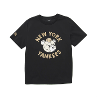 【MLB】童裝 短袖T恤 Mega Bear系列 紐約洋基隊(7ATSC0143-50BKS)
