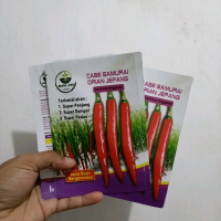 benih cabe samurai orian jepang kemasan premium asli