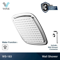 Murah Vone Ws-183 Wall Shower Set Kotak Tembok Mandi Head Kepala Tanam