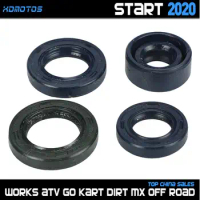 Motorcycle Oil Seal Set For Lifan 150 1P56FMJ 150cc Horizontal Kick Starter Engine Dirt Pit Bike Spare Parts