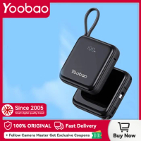 Yoobao LK10 10000mAh Power Bank Mini Quick Charge PD20WFast Charging Powerbank Portable Battery Charger For iPhone Samsung Huawe