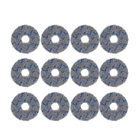 For Ecovacs T10 TURBO / Deebot X1 / OMNI / X1 TURBO Vacuum Cleaner Parts Mop Cloth Washable Mop Pads 12Pcs