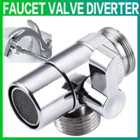 Switch Faucet Adapter Kitchen Sink Splitter Diverter Valve Water Tap Connector for Toilet Bidet Shower 1PC