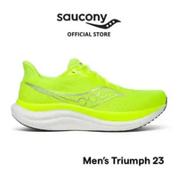 Sepatu Lari Pria SAUCONY Shoes Triumph 23 Men 43 CITRON