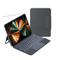 Foldable Keyboard For Apple iPad Pro 11 12.9 Air 4 Air 5 Case Magnetic Bluetooth Touchpad Leather Cover