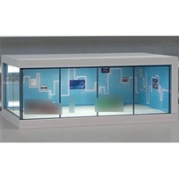 SHOU CANG JIA 1:64 SCJ423B SNOWFLAKE BOARD WITH LIGHTS BOX BICYCLE SPACE BLUE B 88001