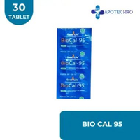 BIOCAL-95 KALSIUM IBU HAMIL STRIP 6 TABLET