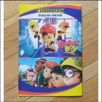 Harga per 2pcs Buku komik anak kecil serial Boboiboy sudah bergambar warna murah comic book Boboiboy