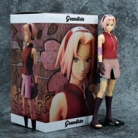 Naruto รูปอะนิเมะ Shippuden Haruno Sakura Action Figure ตําแหน่งยืนคอลเลกชันของเล่นสําหรับคริสต์มาสข