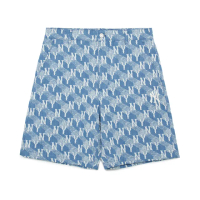 【MLB】男版牛仔丹寧短褲 MONOGRAM系列 紐約洋基隊(3LDPM0433-50SBL)