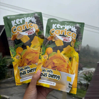 KERIPIK CARICA DIENG KEMASAN POUCH OLEH-OLEH KHAS DIENG LANGSUNG PRODUSEN
