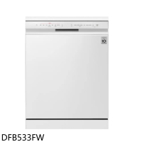 LG樂金【DFB533FW】14人份超廣角螺旋洗臂蒸氣雲朵白洗碗機(全省安裝)