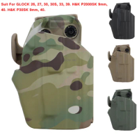 Tactical Gun Holster for GLOCK 26 27 30 30S 33 39 H&amp;K WALTHER S&amp;W Right Hand Shooting Hunting Holsters Pistols Case