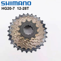 Shimano CS-HG20-7 Cassette HG20-7 Bike 7/21 Speed HG20 MTB Road Folding Bicycle flywheel 12-28T 8/9 Speed 20-7