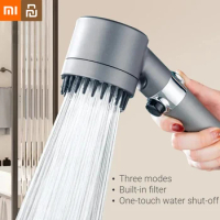 Xiaomi Youpin Supercharge Shower Head Filtered 3 Modes Adjustable Massage Spray Nozzle Handheld Big Water Flow Bathroom Tool