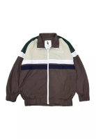 Russ & Co Russ Jaket Zipper Parasut Trois Brown