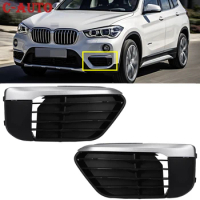 Car Front Left Right Bumper Lower Grille Bezel Cover For BMW X1 F48 F49 2015 2016 2017 2018 51117354778 Car Accessories