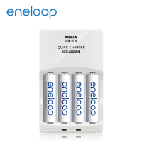 Panasonic eneloop低自放電充電電池組(3號4入+智慧型充電器)