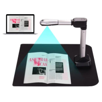 Aibecy USB Document Camera Scanner Capture Size A3 HD 16MP High Speed Scanner with LED Light for Books Watermarks Set