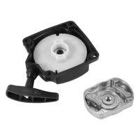 Recoil Pull Starter with Claw Pawl Cog for 33Cc 43Cc 47Cc 49Cc 50Cc Pocket Dirt Bike Scooter Chopper ATV