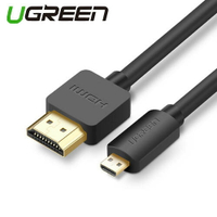 【最高22%回饋 5000點】UGREEN 綠聯 Micro HDMI轉HDMI傳輸線 2m