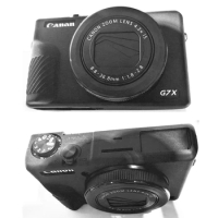 Rubber Silicon Case Body Cover Protector Frame Skin for Canon Powershot G7X Mark III / G7 X Mark III Camera
