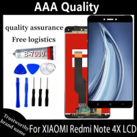 100% Test For Xiaomi Redmi Note 4X LCD Display Touch Screen Replacement For Xiaomi Redmi Note 4X Global Version LCD Screen Frame
