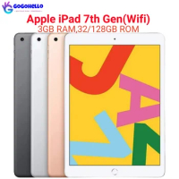 Original Apple iPad 2019 Unlocked iPad 7th Gen Wifi 32/128GB 10.2'' A10 Fusion IPS LCD iPad iOS 13 9