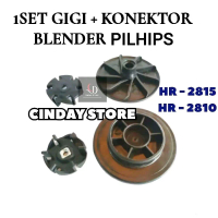 Konektor + Gigi Gear 1Set Blender Pilhips LAMA HR 2815 / HR 2810