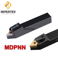 MDPNN 2525 15 Holder Bubut Insert DNMG 15 Pahat Gagang Netral Luar
