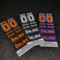 Sponsor Decal Motorcycle Orlins Shock Absorber Reflective sticker OHLINS Teacher Shock Absorber sticker set