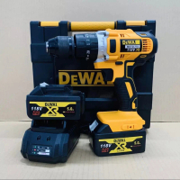 Máy Khoan Pin DeWal 118V 3 Chức Năng Có Búa Đầu 13mm Autolock Động Cơ 775