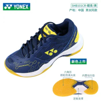 Original Yonex SHB101CRShoes Men Women Badminton Shoes Tennis Shoe Sport Sneakers Running Power Cushion