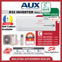 AUX R32 Inverter Air-conditioner C-series ASW-CAR3DI INVERTER AIRCON 1.0HP 1.5HP 2.0HP 2.5HP AUX AIR