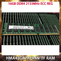 For SK Hynix RAM HMA42GR7AFR4N-TF 16GB DDR4 2133MHz ECC REG 2RX4 PC4-2133P Server Memory Works Perfectly Fast Ship High Quality