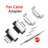 2pcs Watch Band Adapter Connector 16mm for Casio DW-5600 GA-2100 Plastic Converter Replaceable Watch Accessories