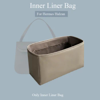 Purse Organizer Insert for Hermes Halzan Mini/25/31 Handbag Leather Bag Insert Lightweight Waterproof Storage Liner Bag Insert
