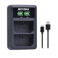 NP-FZ100 LED Display USB Dual Charger for Sony NP FZ100 BC-QZ1,Sony Alpha9,Sony A9,Sony Alpha9R,Sony A9R Camera