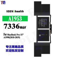 適用于蘋果MacBook Pro 15''/A1990(2018-2019)筆記本充電池A1953【宜家良品百貨】