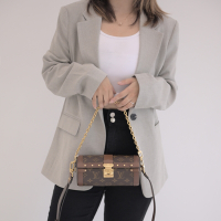 LV M57835 Papillon Trunk 經典monogram花紋圓桶兩用包
