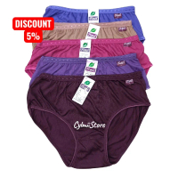 6Pcs Celana Dalam Wanita Fidela | Remaja / Dewasa – Bahan Halus, Nyaman Dipakai