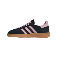【adidas 愛迪達】W Handball Spezial 女 休閒鞋 經典 復古 三葉草 麂皮 焦糖底 黑粉 IE5897